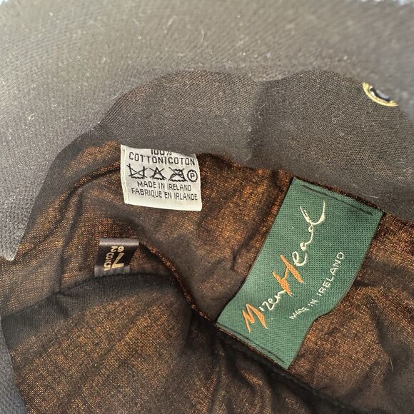 Vintage 90s MIZEN HEAD Irish Walking Hat Made in Ireland - Picture 5 of 5